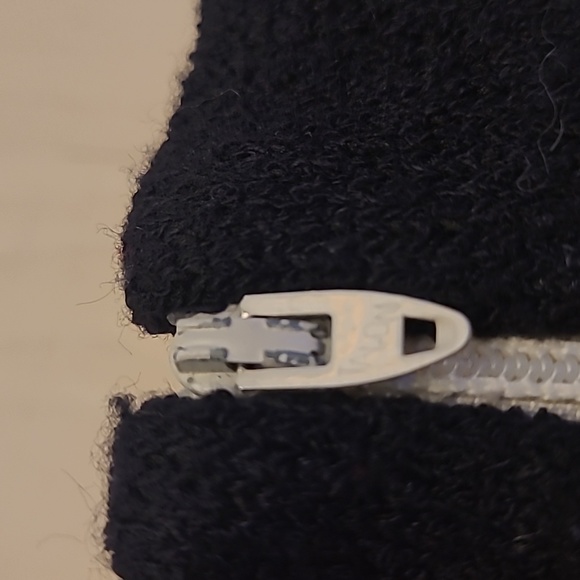 EUC 1960s VTG Castleberry I.Magnin Striped Button Detail Sweater Dress - Picture 8 of 14